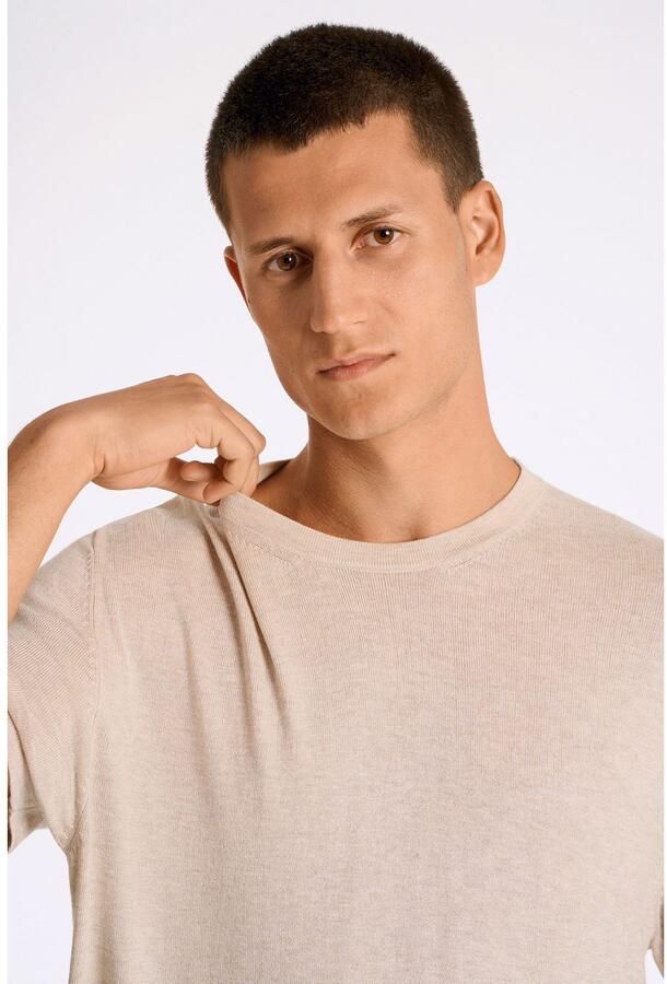 LINDBERGH Gebreide trui Halve mouw fijne viscosemix - Foto 3