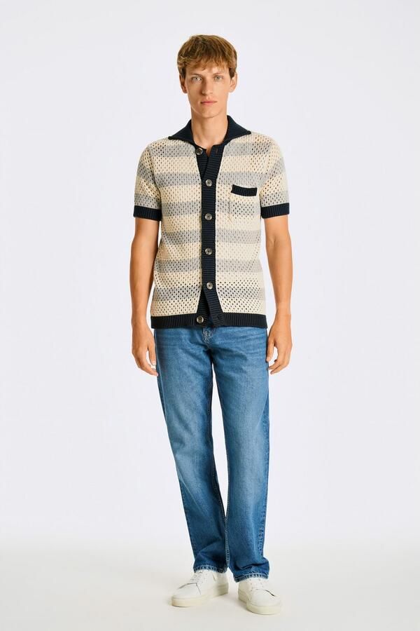 LINDBERGH Gebreide trui met gestreept patroon - Foto 5