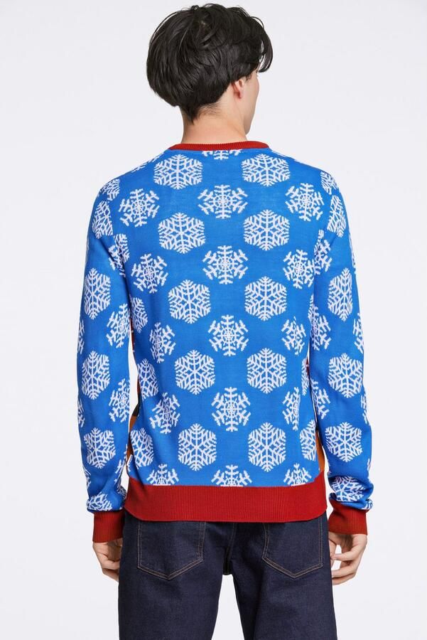 Lindbergh Gebreide pullover van viscose met motiefstitching - Foto 7