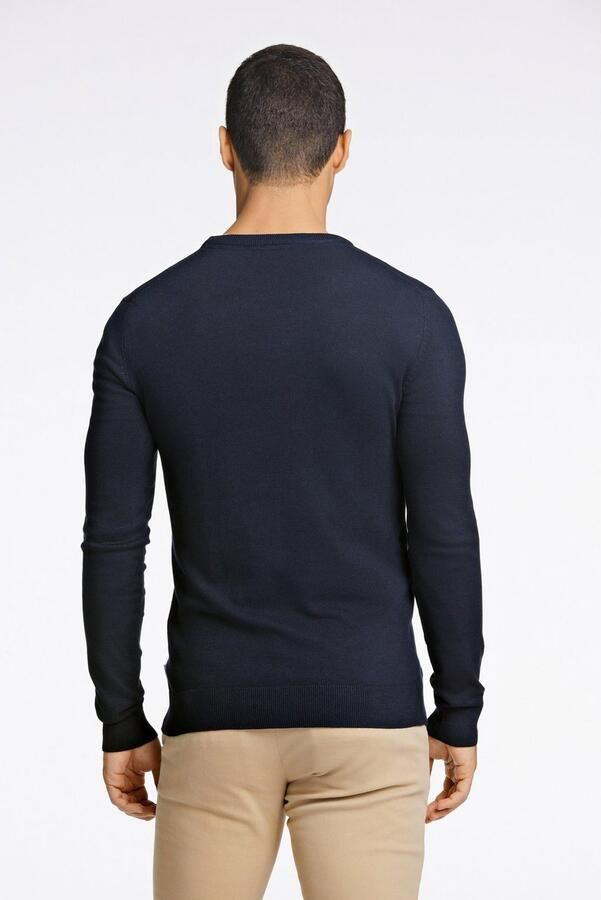 LINDBERGH Gebreide trui met logoborduursel - Foto 8