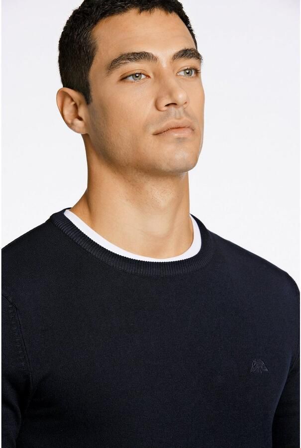 LINDBERGH Gebreide trui met logoborduursel - Foto 3