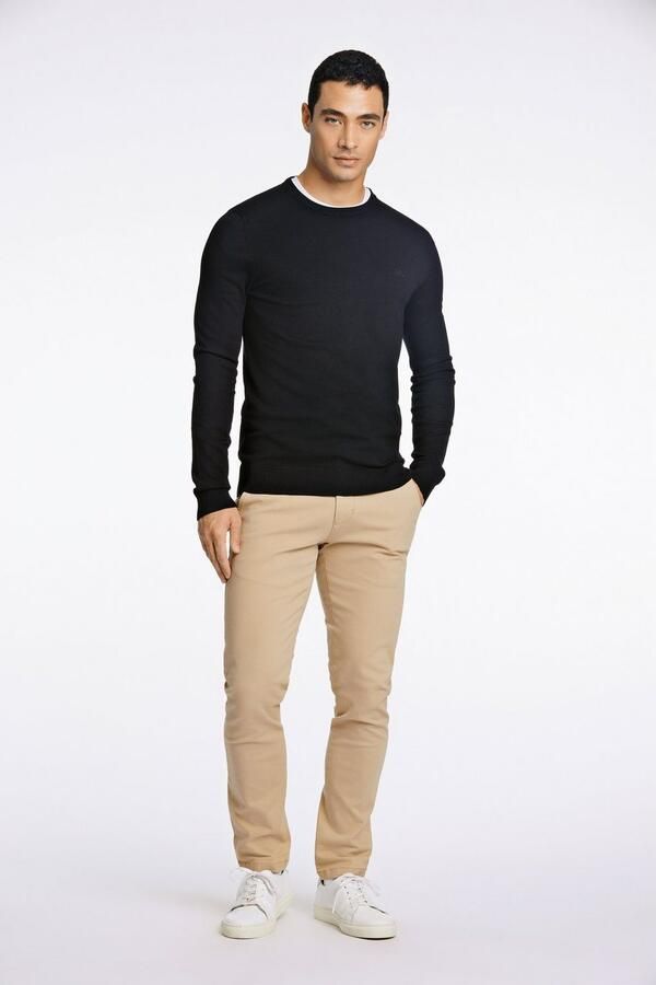 LINDBERGH Gebreide trui met logoborduursel - Foto 7