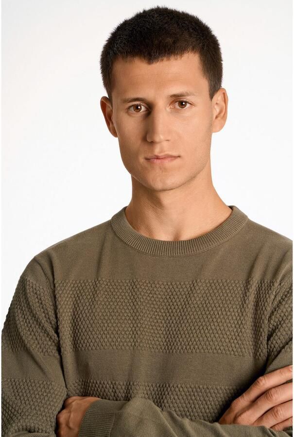 Lindbergh Gebreide pullover met ribboorden - Foto 2