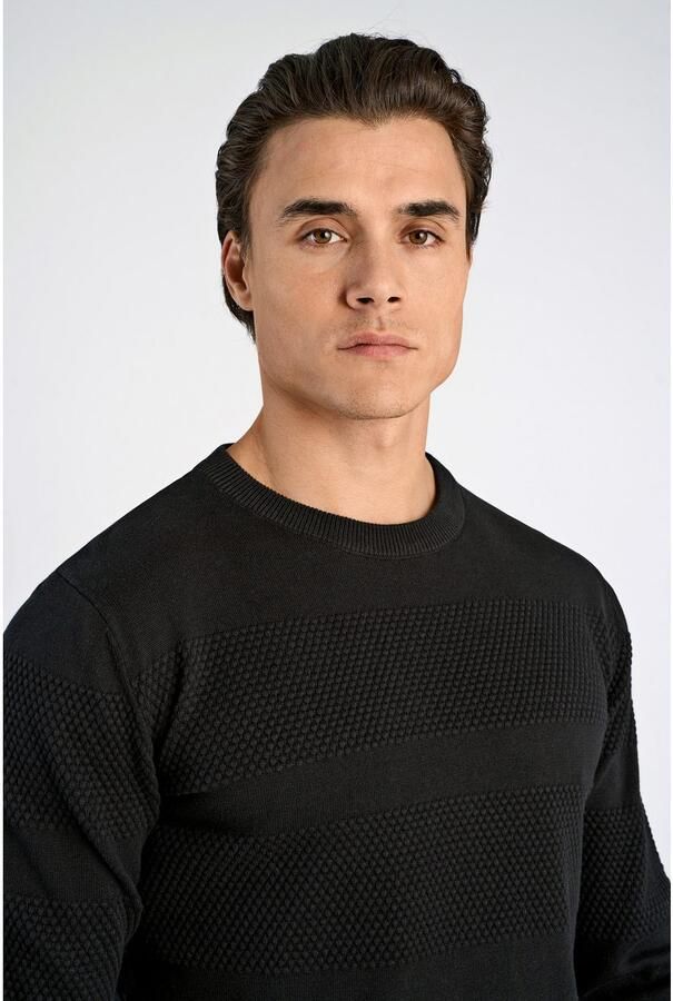 Lindbergh Gebreide pullover met ribboorden - Foto 2