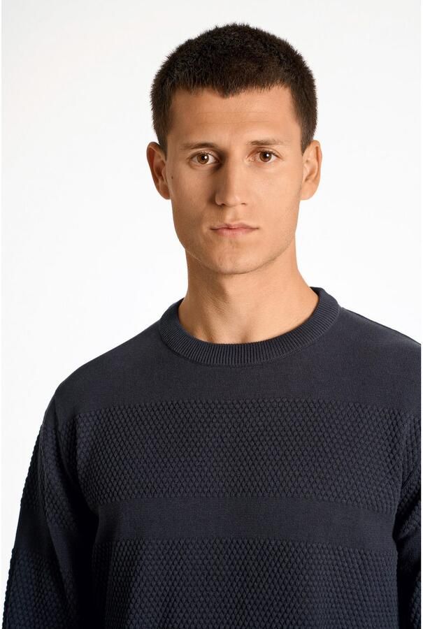 Lindbergh Gebreide pullover met ribboorden - Foto 2