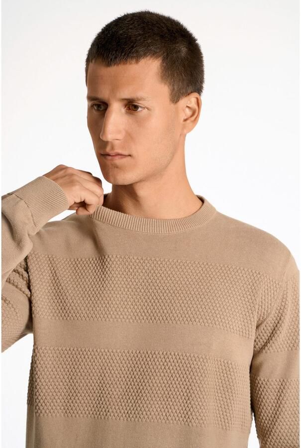 Lindbergh Gebreide pullover met ribboorden - Foto 2