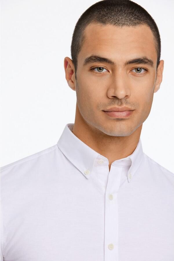 Lindbergh Regular fit vrijetijdsoverhemd van katoenmix model 'Oxford' - Foto 10
