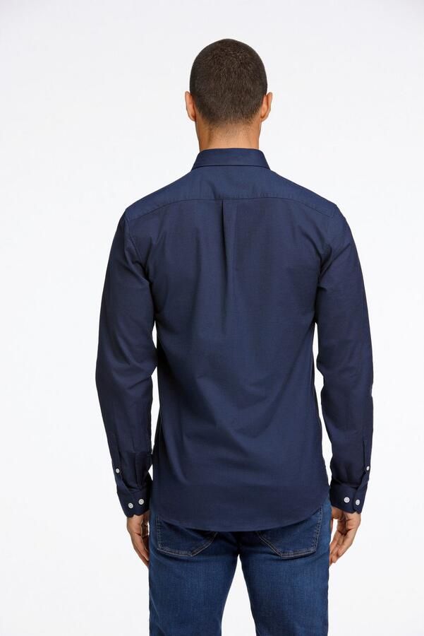 Lindbergh Regular fit vrijetijdsoverhemd van katoenmix model 'Oxford' - Foto 3