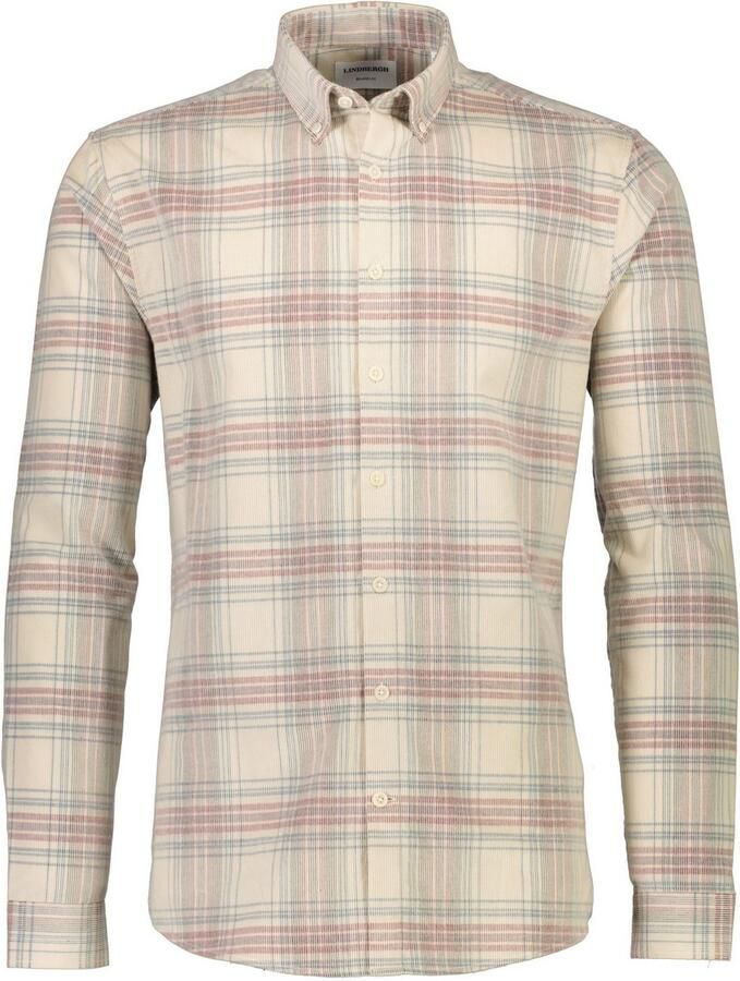 LINDBERGH Overhemd met lange mouwen met een modern ruitpatroon