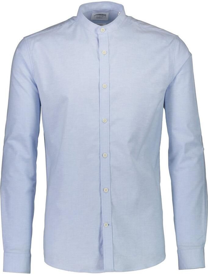 Lindbergh Slim fit vrijetijdsoverhemd met opstaande kraag model 'Oxford'