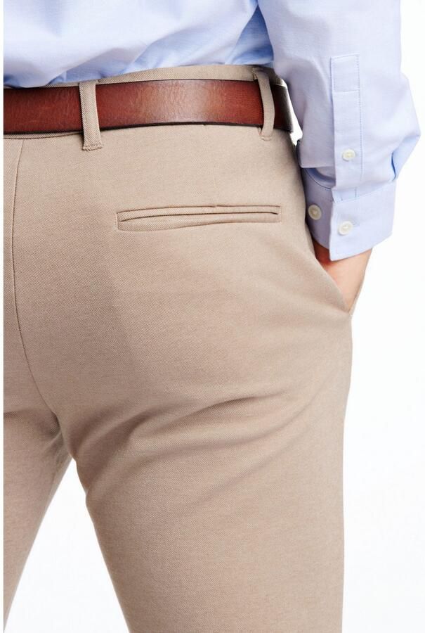 Lindbergh Slim fit stoffen broek met steekzakken - Foto 3