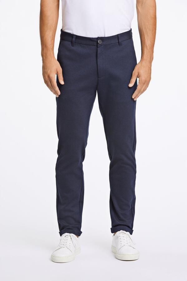 Lindbergh Slim fit stoffen broek met verkort model - Foto 6