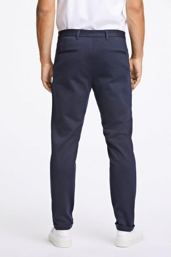 Lindbergh Slim fit stoffen broek met verkort model - Foto 2