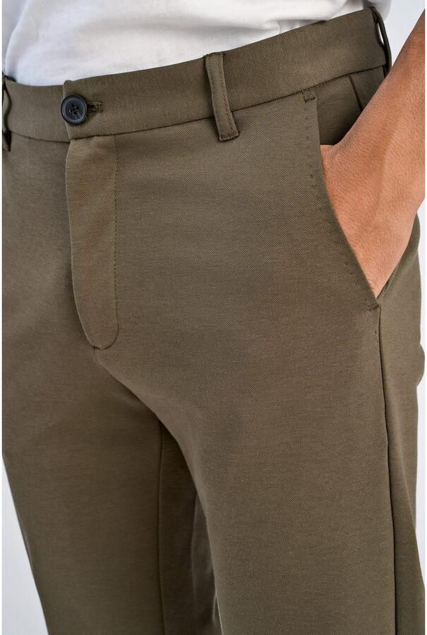 Lindbergh Slim fit broek met steek- en achterzakken