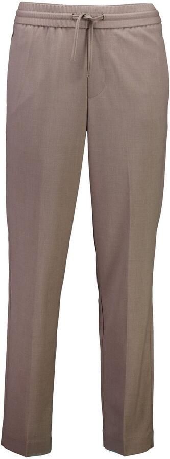 Lindbergh Relaxed fit stoffen broek met elastische band - Foto 5