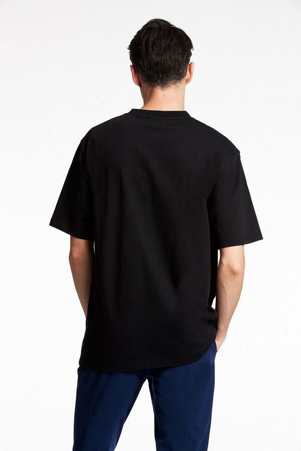 Lindbergh oversized t-shirt van puur katoen - Foto 5
