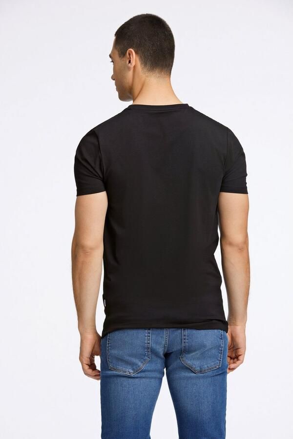 LINDBERGH T-shirt met stretch en ronde hals - Foto 4
