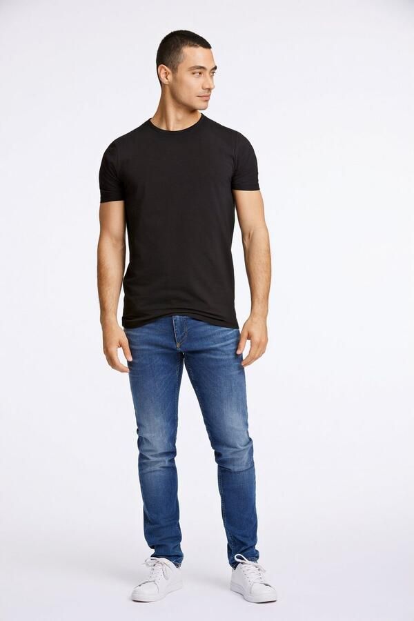 LINDBERGH T-shirt met stretch en ronde hals - Foto 5
