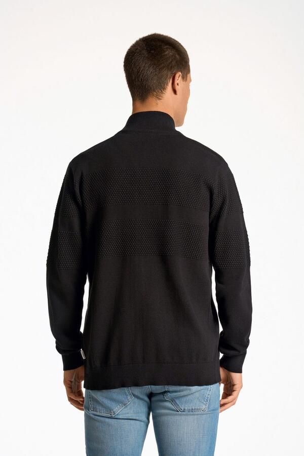 Lindbergh Cardigan met opstaande kraag en ritssluiting