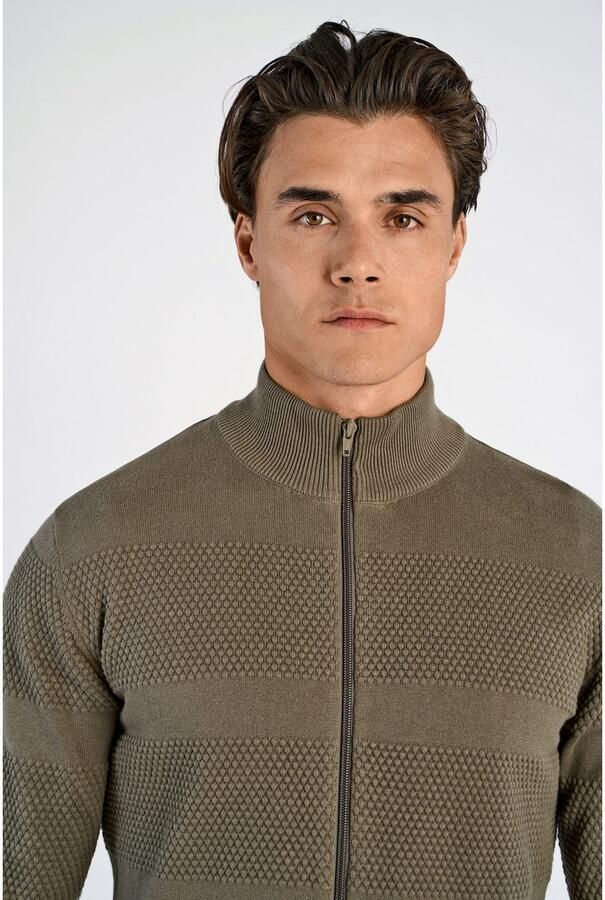 Lindbergh Cardigan met opstaande kraag en ritssluiting - Foto 3