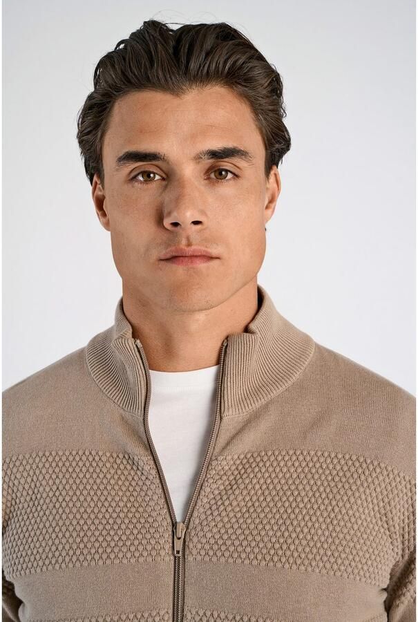 Lindbergh Cardigan met opstaande kraag en ritssluiting - Foto 3