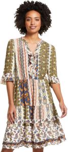 LINEA TESINI by Heine Gedessineerde jurk met paisley motief