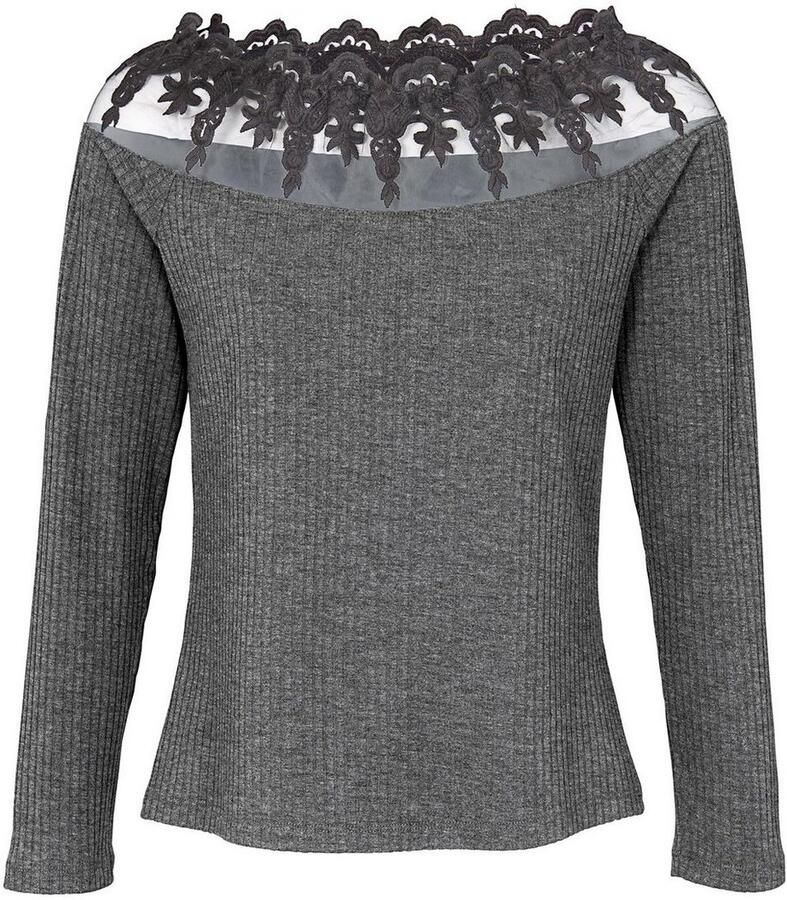 LINEA TESINI by Heine Shirt met lange mouwen Shirt (1-delig)