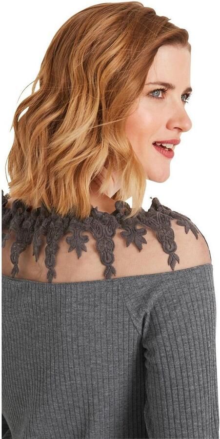 LINEA TESINI by Heine Shirt met lange mouwen Shirt (1-delig) - Foto 2