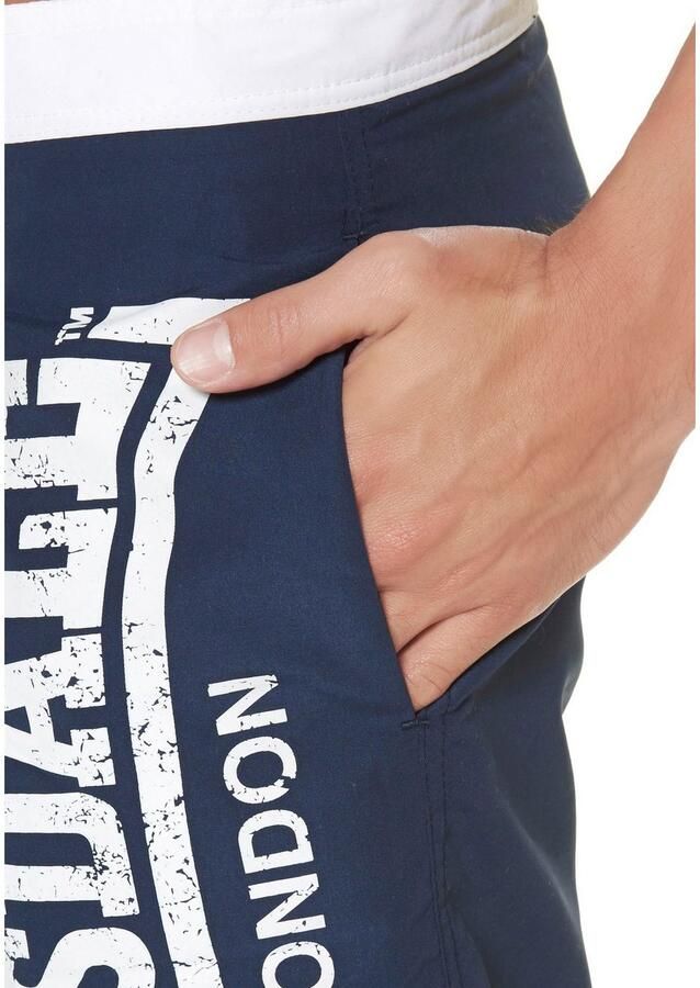 Lonsdale Boardshort CLENNELL Badshorts binnenbroek van mesh - Foto 3