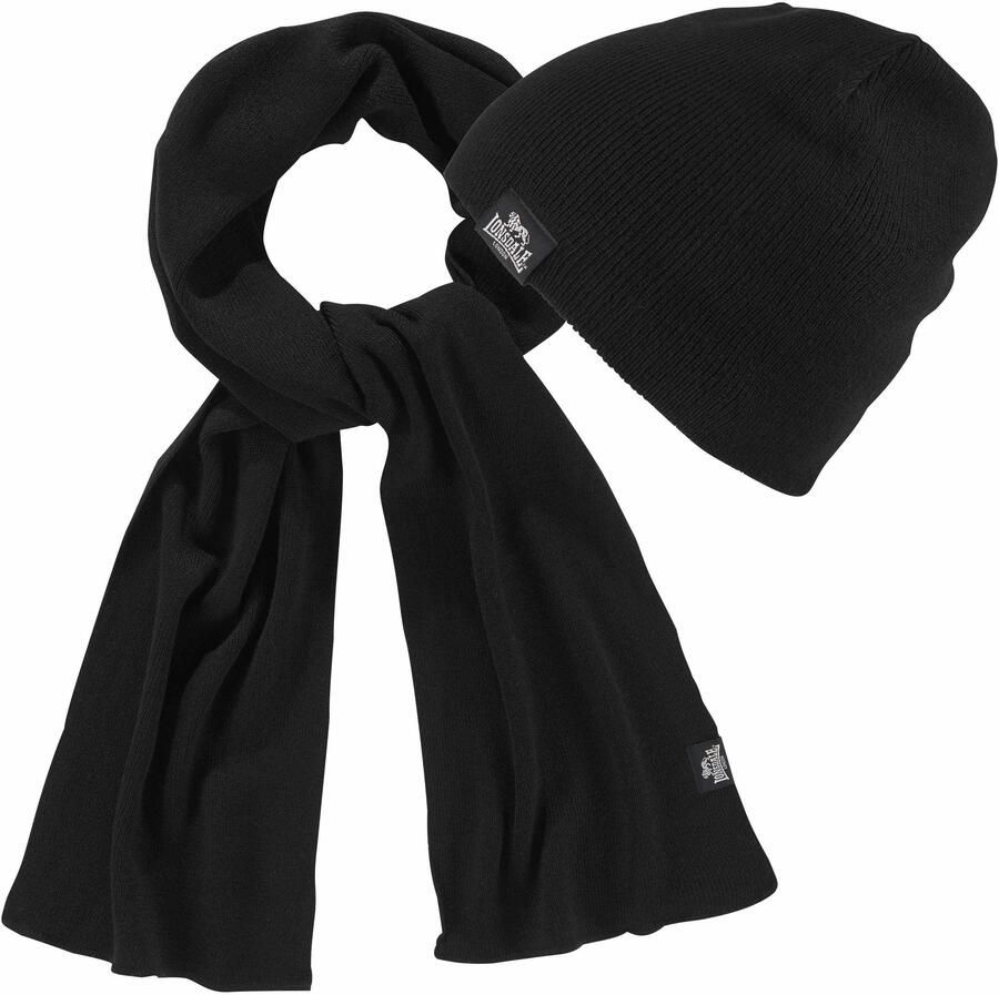 Lonsdale Gebreide muts En sjaal als set LEAFIELD (set 2 stuks Met sjaal) - Foto 7