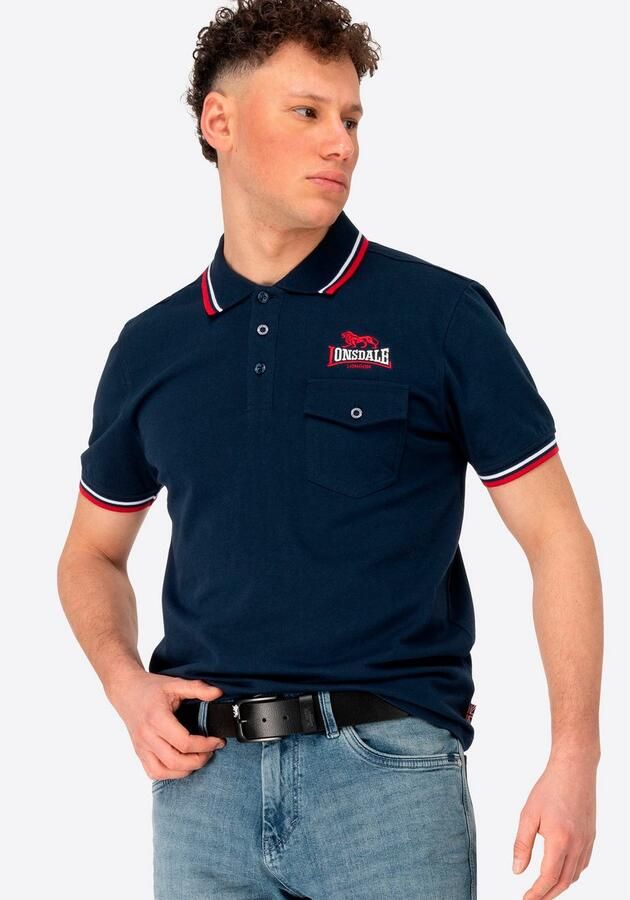 Lonsdale Leren riem COPPULL van rundleer (1 stuk)