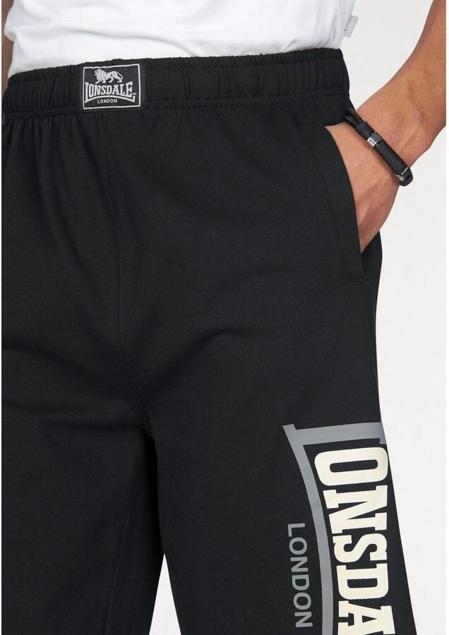 Lonsdale Sweatshort LOGO JAM met elastische tailleband en zijzakken (1-delig) - Foto 2