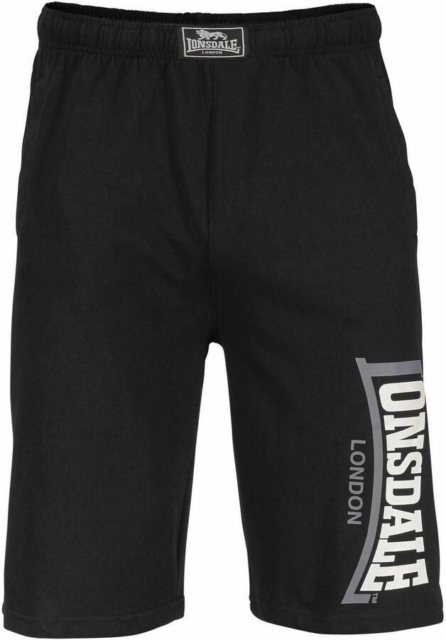 Lonsdale Sweatshort LOGO JAM met elastische tailleband en zijzakken (1-delig) - Foto 4