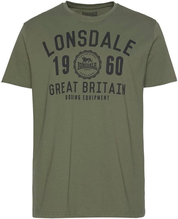 Lonsdale T-shirt BANGOR Set van 2 (2-delig Set van 2)