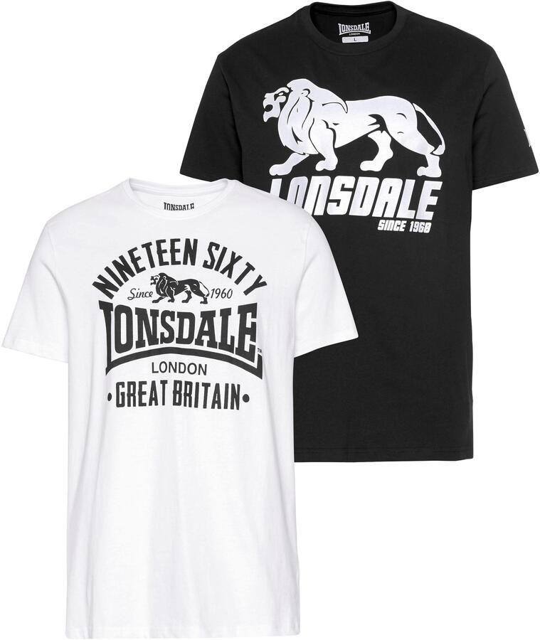 Lonsdale T-shirt BYLCHAN (Set van 2) - Foto 8