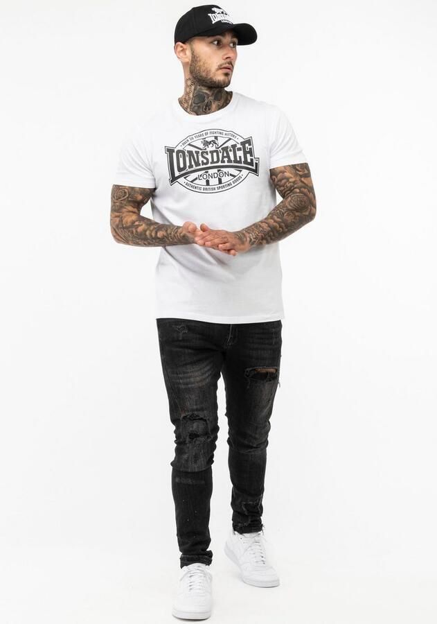 Lonsdale T-shirt Korte Mouw T-shirt Clonkeen (x2) - Foto 2