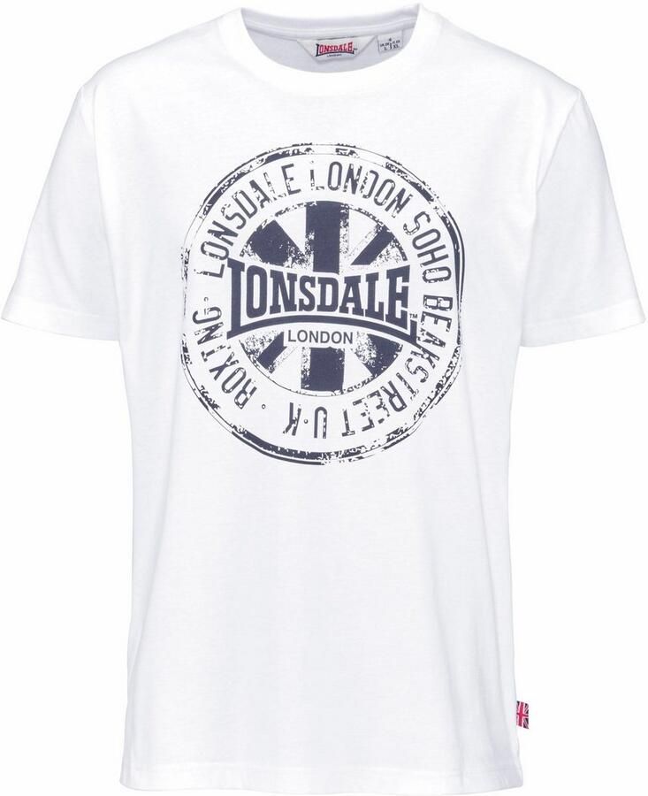 Lonsdale T-shirt DILDAWN Set van 2 (2-delig Set van 2)