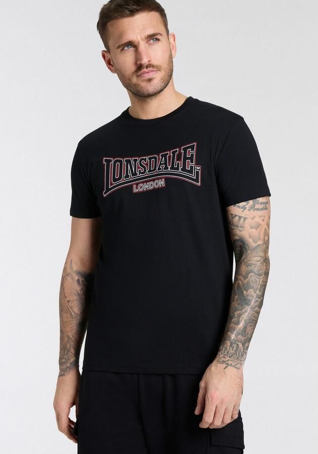 Lonsdale T-shirt FARNDON Set van 2 (set 2-delig) - Foto 4