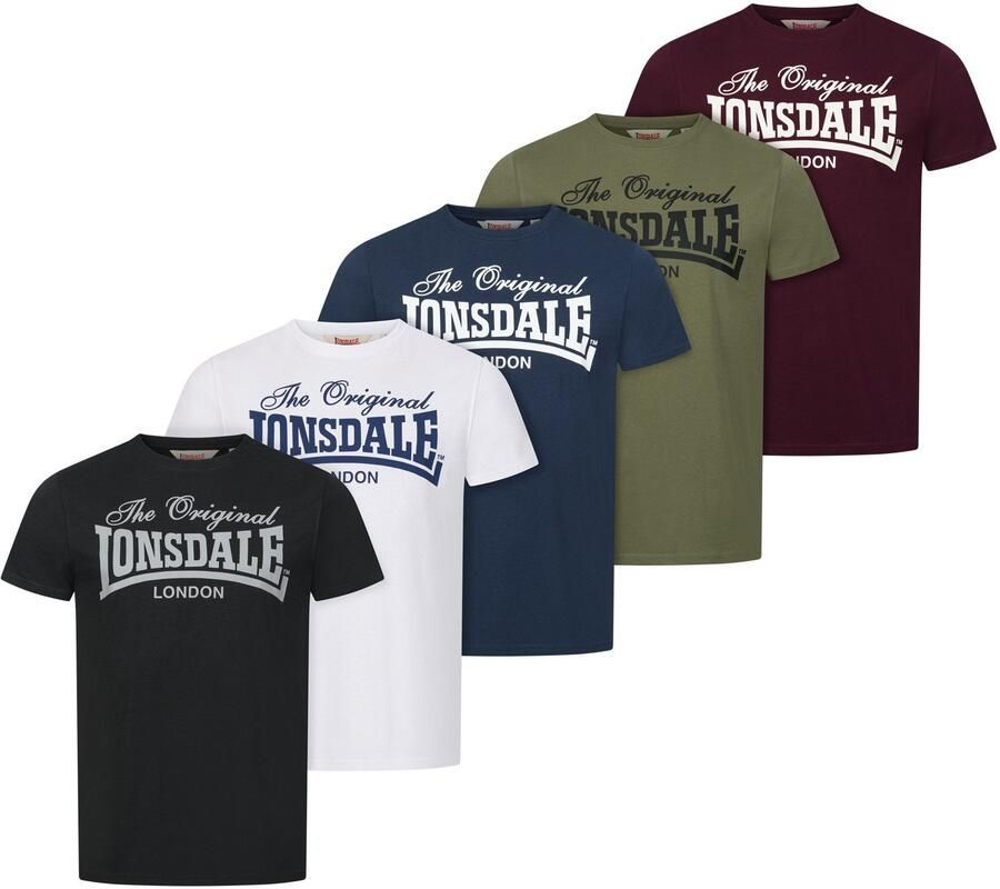 Lonsdale T-shirt FITTONHILL (set 5-delig) - Foto 7
