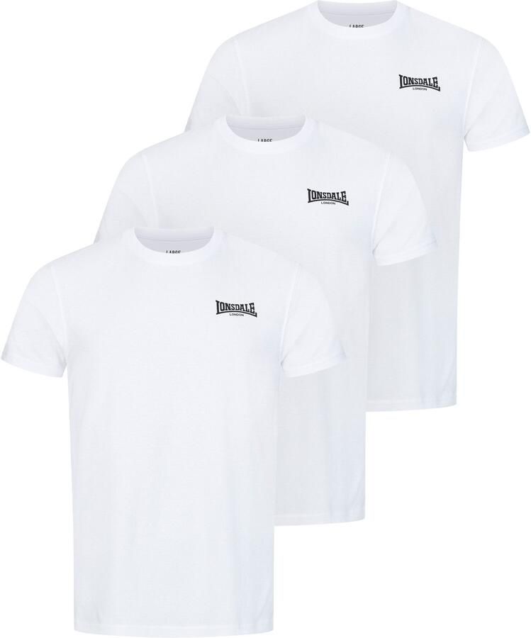 Lonsdale T-shirt ROSCOMMON (set 3-delig) - Foto 6