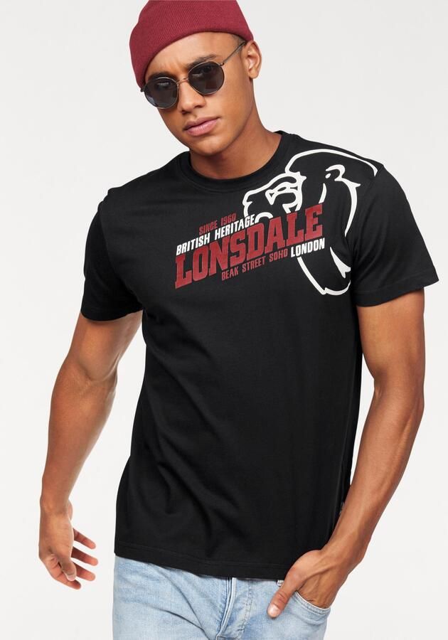 Lonsdale T-shirt Korte Mouw WALKLEY - Foto 4