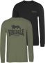 Lonsdale Shirt met lange mouwen AYRSHIRE (2-delig Set van 2) - Thumbnail 1