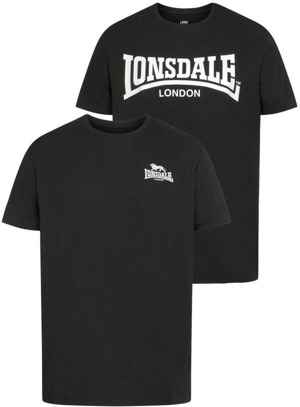 Lonsdale T-shirt PIDDINGHOE (2-delig Set van 2)
