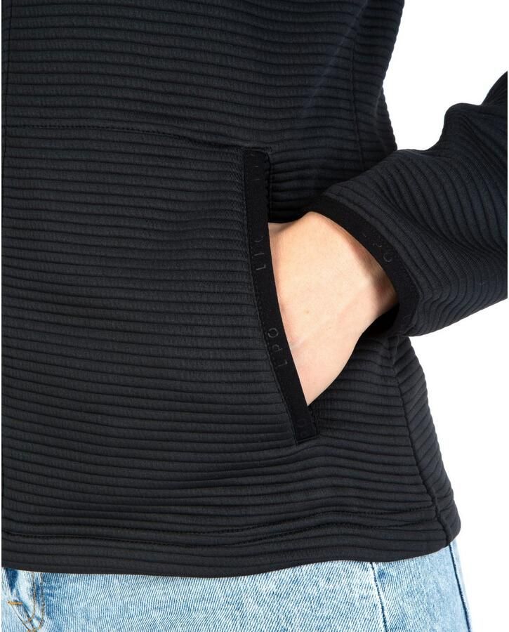 LPO Gebreid fleecejack XARA WMN met opstaande kraag