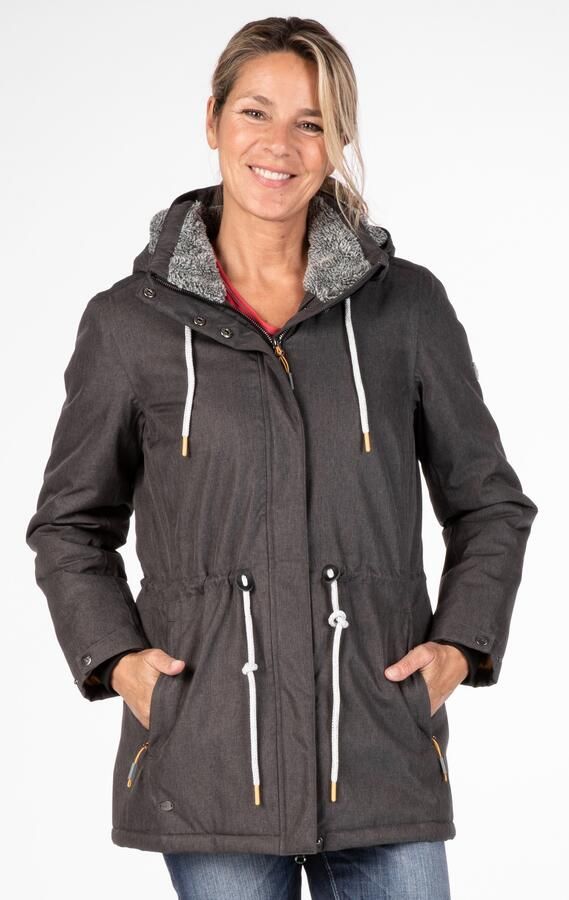 LPO Parka PAISLEY II NEW WOMEN licht gewatteerde parka met een afneembare capuchon - Foto 3