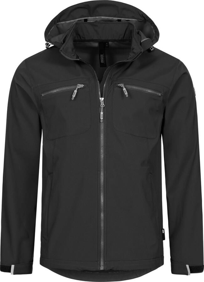 LPO Softshell-jack LAC SIMARD NEW II Men met afneembare capuchon
