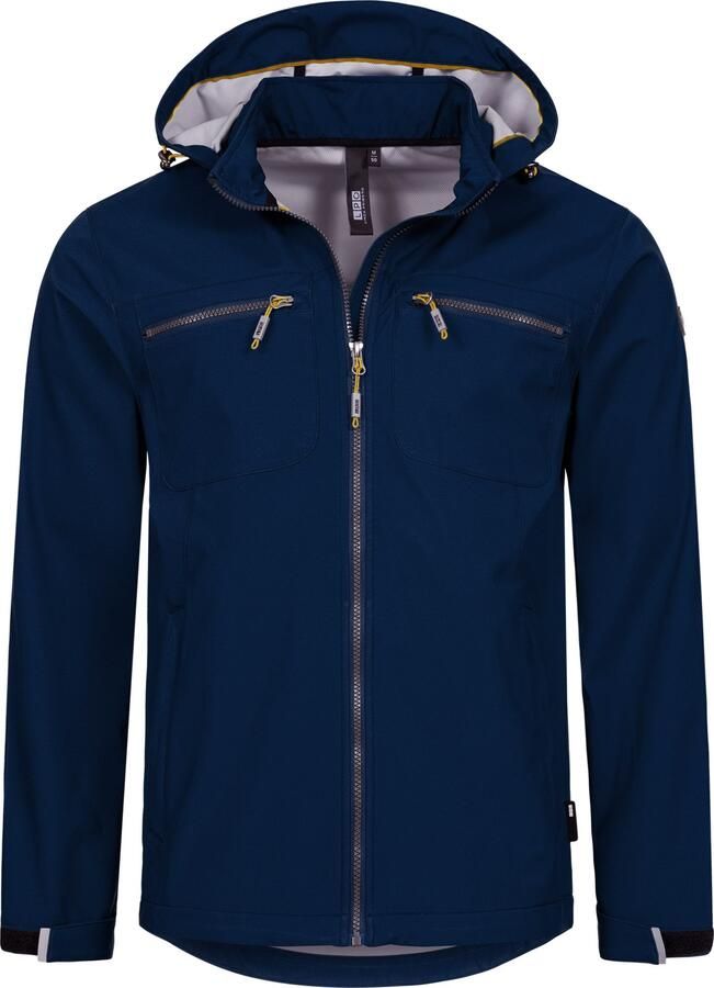 LPO Softshell-jack LAC SIMARD NEW II Men met afneembare capuchon