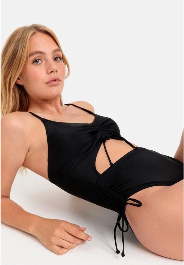 LSCN by LASCANA Badpak GINA met modieuze aanrimpelingen