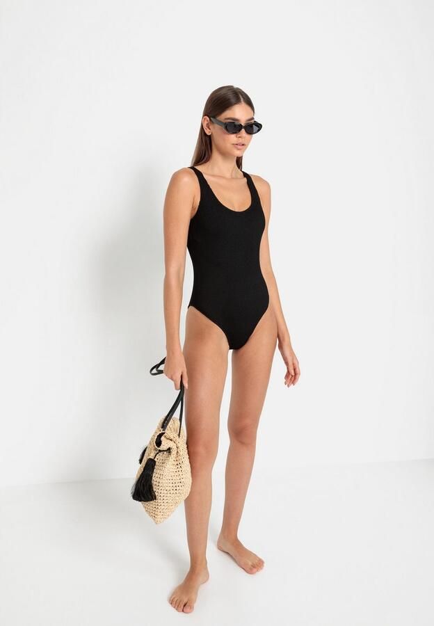 LSCN by LASCANA Badpak trendy structuurstof - Foto 5