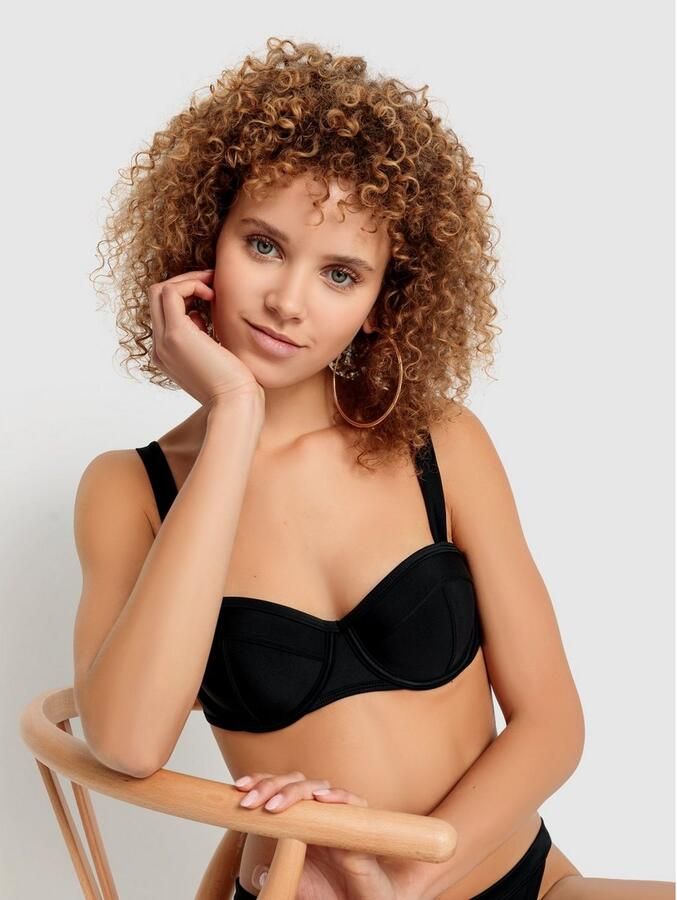 LSCN by LASCANA Bikinitop met beugels GINA met decoratieve stiksels - Foto 3